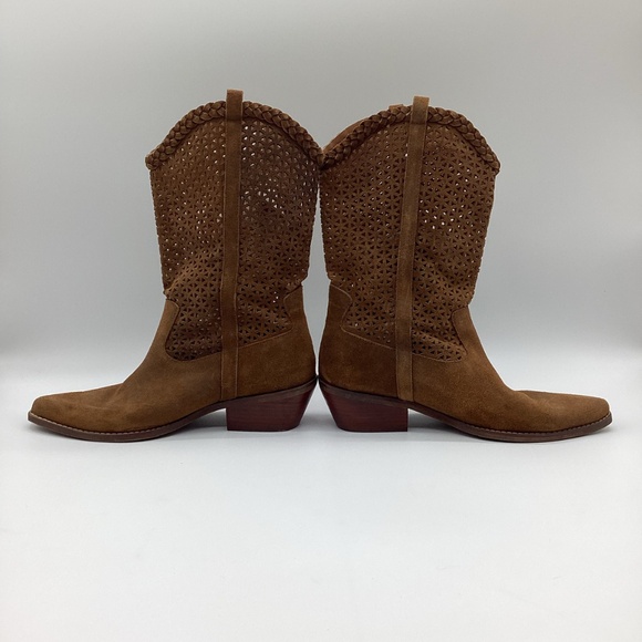2158. Patricia Nash "Blair" Mid-Shaft Boots Dark Terracotta EUC Size 9,All Products : American Fashion Style Bags On Sale